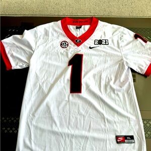 XL 2021 George Pickens Georgia Bulldogs Jersey Nike